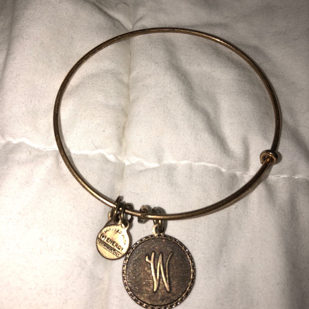 Authentic Alex and Ani “W” Bracelet